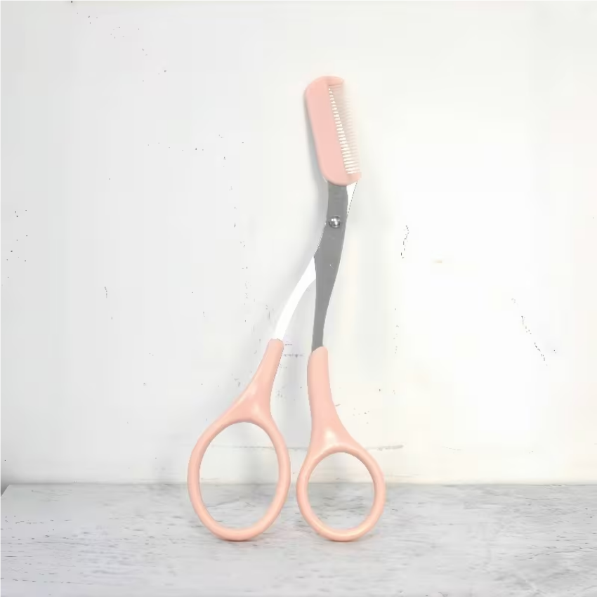 2-in-1 Eyebrow Scissors & Comb — Brow Shaping Tool