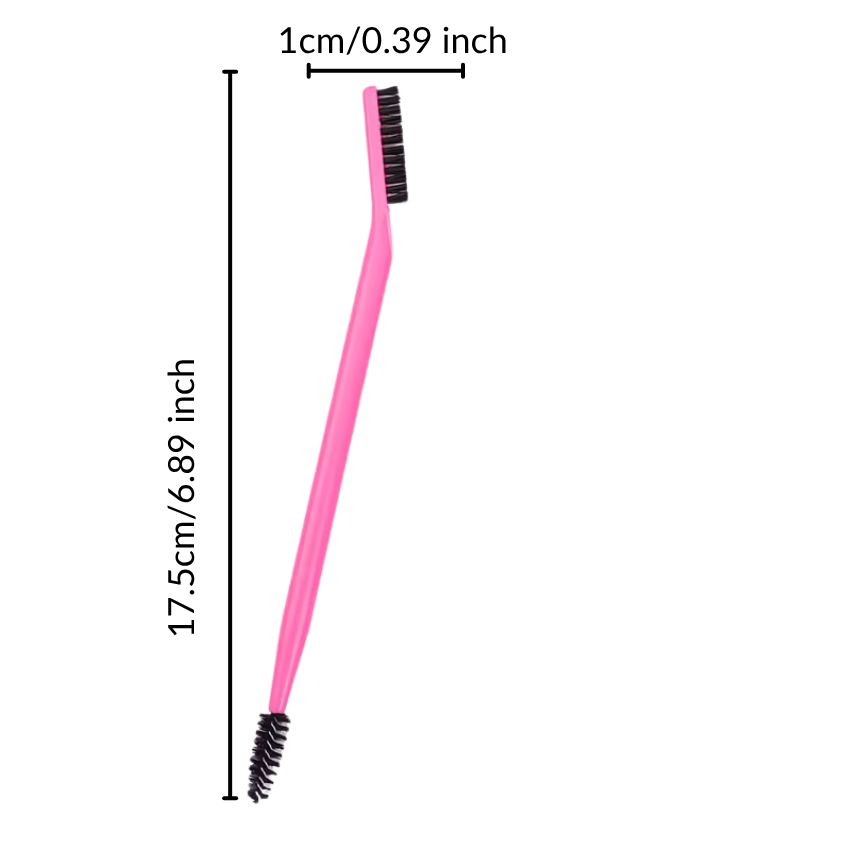 Dual-Ended Brow Definer & Eyelash Grooming Brush - pack of 3