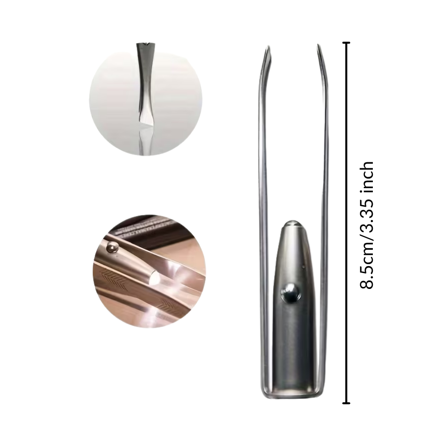 LED Precision Eyebrow Tweezer