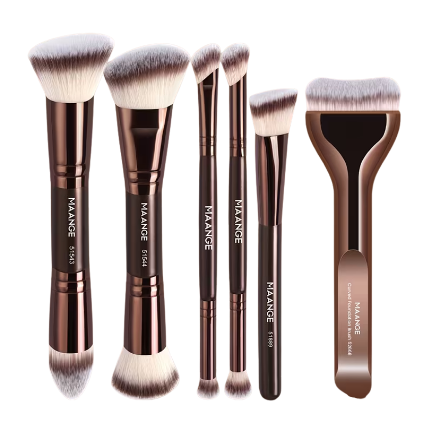6pcs Professional & Beginner Makeup Brush Set