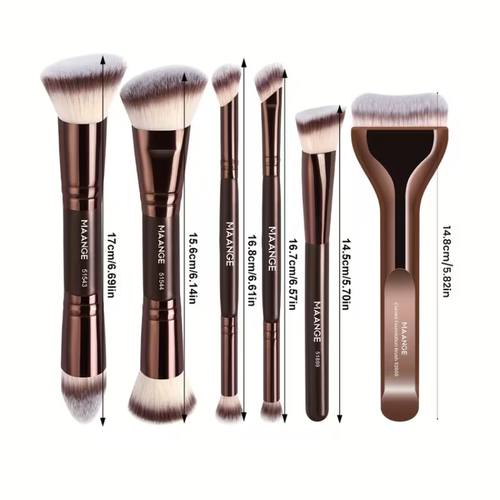6pcs Professional & Beginner Makeup Brush Set