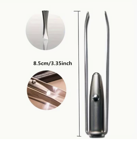 Beauty Blush LumiClip Pro — LED Precision Eyebrow Tweezer